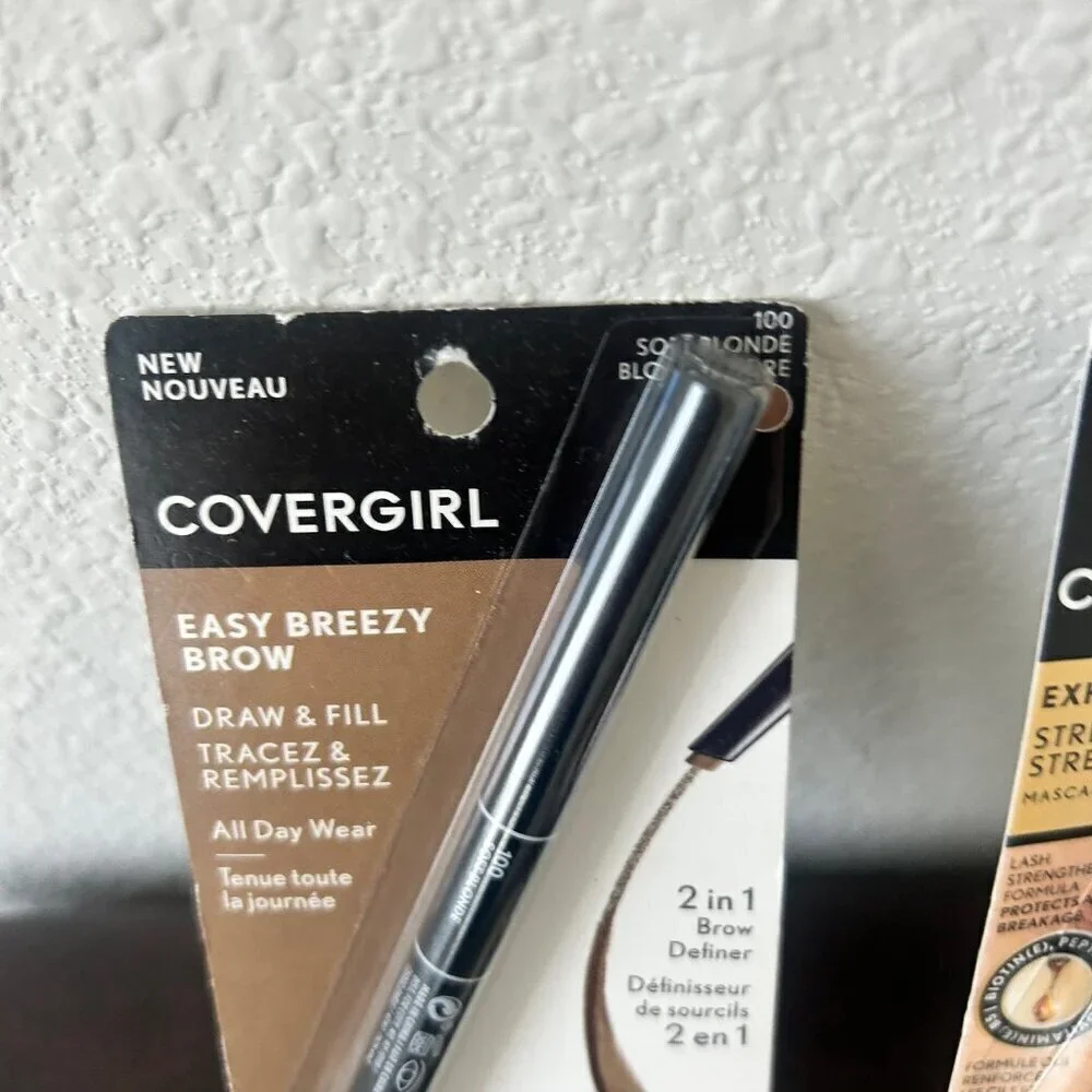 4 PIECE Drug Store MAKEUP Bundle COVERGIRL medium Skintones